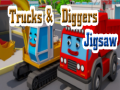 Igra Trucks & Digger Jigsaw 