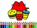 Igra Back To School: Cute Cats Coloring