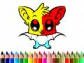 Igra Cute Bat Coloring Book