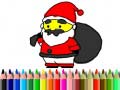 Igra Back To School: Santa Claus Coloring