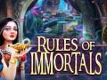 Igra Rules of Immortals