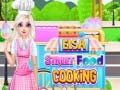 Igra Elsa Street Food Cooking 