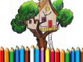 Igra Tree House Coloring Book
