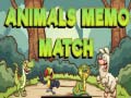 Igra Animals Memo Match