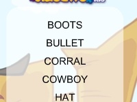 Igra Cowboy word