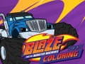 Igra Baze and the monster machines Coloring Book