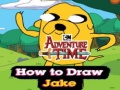 Igra Adventure Time How to Draw Jake