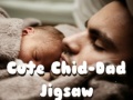 Igra Cute Child-Dad Jigsaw