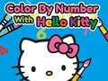 Igra Color By Number With Hello Kitty