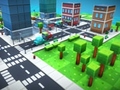 Igra Pixel City Runner 3D