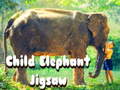 Igra Child Elephant Jigsaw