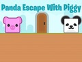 Igra Panda Escape With Piggy