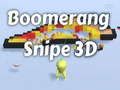 Igra Boomerang Snipe 3D