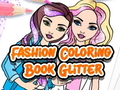 Igra Fashion Coloring Book Glitter