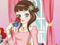 Igra Flower Shop Girl Dress up