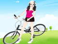 Igra Bicycle Girl Dressup
