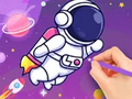 Igra Coloring Book: Astronaut