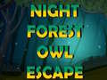 Igra Night Forest Owl Escape