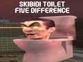 Igra Skibidi Toilet Five Difference