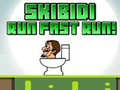 Igra Skibidi Run Fast Run!