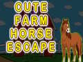 Igra Cute Farm Horse Escape