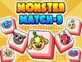 Igra Monster Match-3 