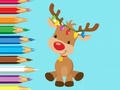 Igra Coloring Book: Cute Christmas Reindee
