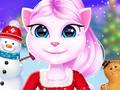 Igra Cat Girl Christmas Decor Game