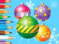 Igra Coloring Book: Christmas Decorate Balls