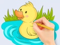 Igra Coloring Book: Baby Duck Swim
