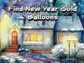 Igra Find New Year Gold Balloons
