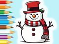 Igra Coloring Book: Snowman Family