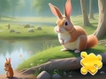 Igra Jigsaw Puzzle: Rabbit And Squirrels