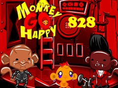 Igra Monkey Go Happy Stage 828