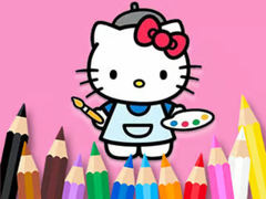 Igra Coloring Book: Hello Kitty Painting