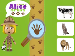 Igra World of Alice Footprints