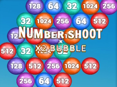 Igra Number Shoot x 2 bubble