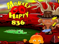 Igra Monkey Go Happy Stage 836