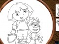 Igra Dora Online Coloring