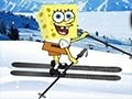 Igra Sponge Bob skiing