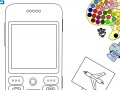 Igra Mobile Phone Coloring