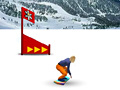 Igra Snowboard slalom