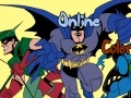 Igra Batman and the Blue Beetle Online Coloring Game