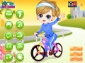 Igra The Little Girl Learn Bicycle