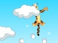 Igra Tiger jumps on clouds