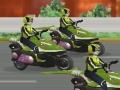 Igra Power Rangers Moto Race