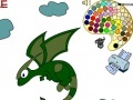 Igra Dragon Battle Coloring