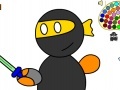Igra Mini ninja coloring
