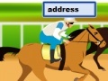 Igra Horse racing typing