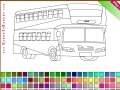 Igra Double Decker Bus Coloring